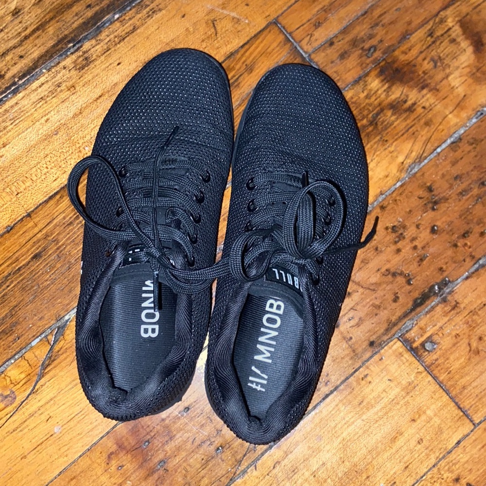 NoBull Black Sneakers- W: 8 M:6